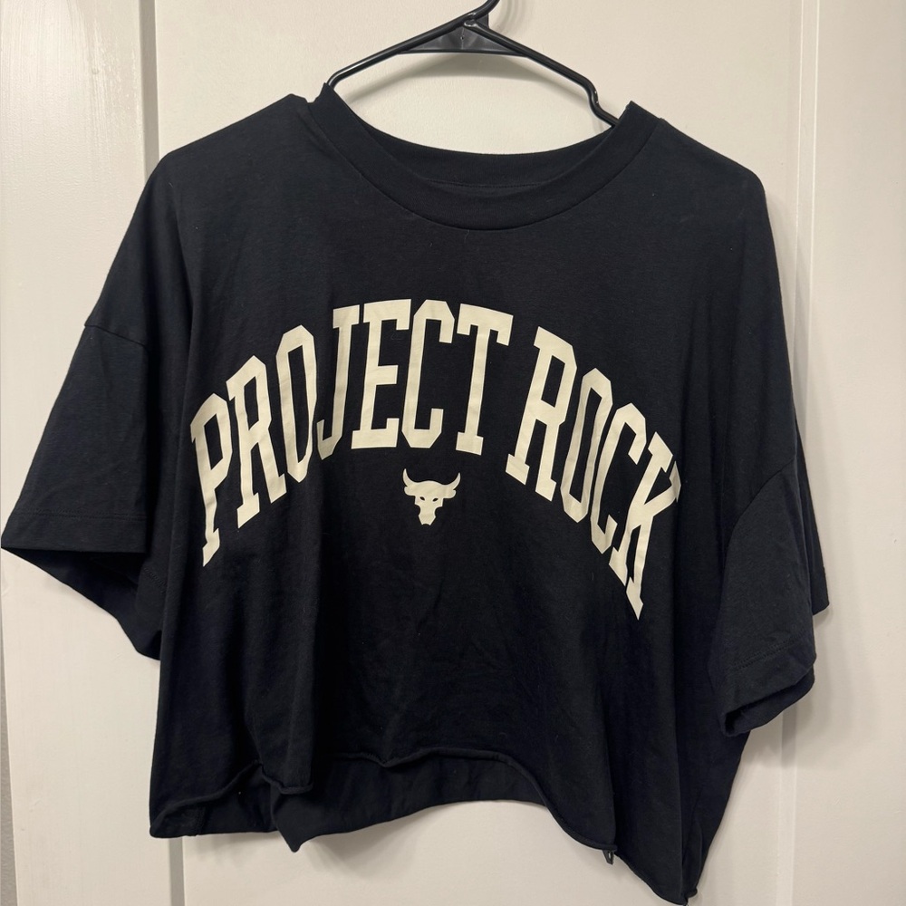 Under Armour Project Rock Crop Top